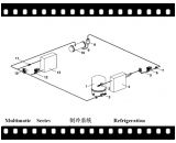 制冷系統壓縮機，電磁閥，膨脹閥，干燥過濾器